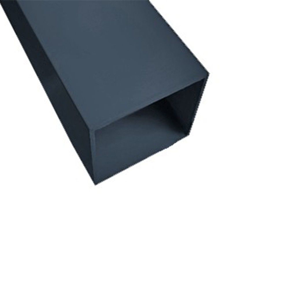 Powder coated aluminium box section sale