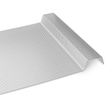 EZ Glaze beehive clear sheet showing the prismatic surface finish