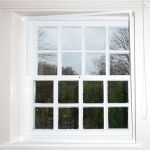 Ecoease Secondary Glazing on a sash window
