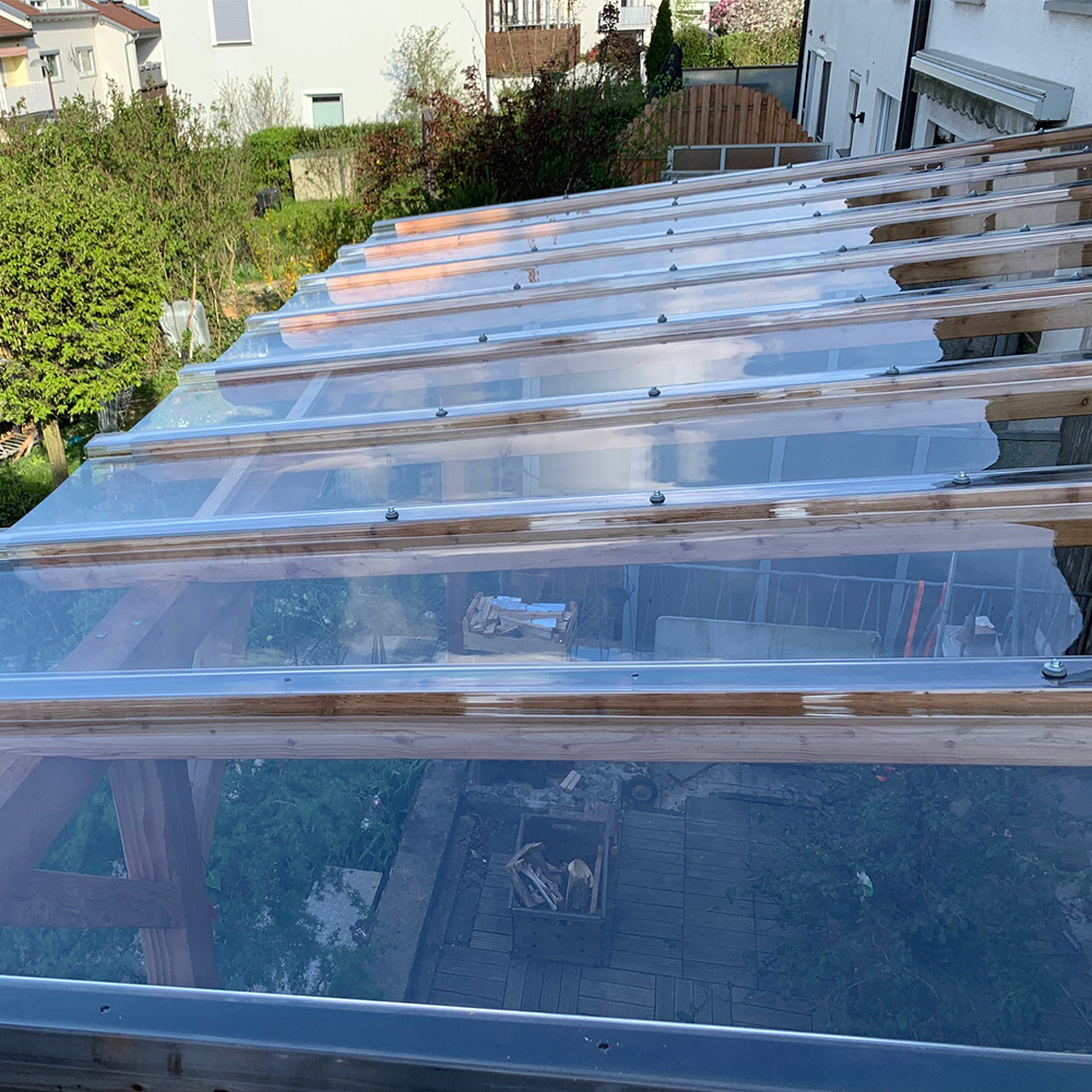EZ Glaze Pergola Clear Roofing