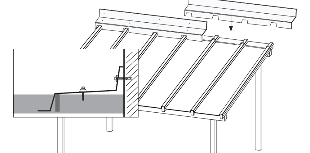 Installing Head Wall Flashing